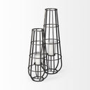 Mercana Bella 12.2" x 11.8" x 30.1" Metal Lantern