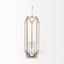 Mercana Ivy 10.2" x 10.2" x 36" Metal Lantern