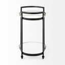 Mercana Eleonore 25" x 16.1" x 28" Bar Cart