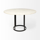 Mercana Tanner 48" x 48" x 30" Stone Dining Table