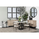 Mercana Parker 21.5" x 21.1" x 28.7" Metal Dining Chair