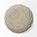 Mercana Allium 15.8" x 15.8" x 17.8" Wool Pouf