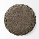 Mercana Allium 15.8" x 15.8" x 17.8" Wool Pouf