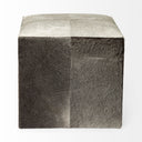 Mercana Zahavi 20" x 20" x 20" Leather Ottoman