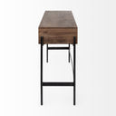 Mercana Glenn 55.5" x 14.5" x 30" Solid Wood Console Table