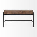 Mercana Glenn 55.5" x 14.5" x 30" Solid Wood Console Table