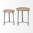 Mercana Helios 20" x 20" x 24" Metal Side Table
