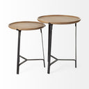 Mercana Helios 20" x 20" x 24" Metal Side Table