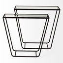 Mercana Arya 23.6" x 9.8" x 21.7" Side Table