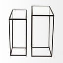 Mercana Arya 23.6" x 9.8" x 21.7" Side Table