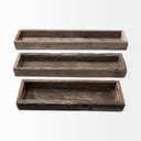 Mercana Vernon 24" x 7" x 3" Wood Tray