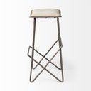 Mercana Katniss 16" x 16" x 26" Metal Stool