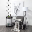 Mercana Ambrose 22" x 22" x 65.5" Metal Floor Lamp