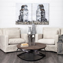 Mercana Triumph 40" x 40" x 16" Coffee Table