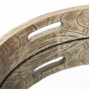 Mercana Whittier 20.1" x 3.5" x 20.1" Wood Tray