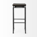 Mercana Givens 14" x 15.5" x 32" Solid Wood Counter Stool