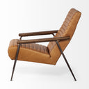 Mercana Grosjean 27.6" x 37" x 34.6" Metal Side Chair