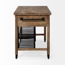 Mercana Stuart 28" x 63" x 34.8" Kitchen Island