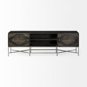 Mercana Hogarth 70.5" x 16" x 23.3" Iron Media Unit