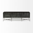 Mercana Hogarth 70.5" x 16" x 23.3" Iron Media Unit