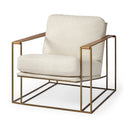Mercana Watson 30" x 34.3" x 29.1" Iron Side Chair