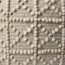 Mercana Leroy 17.7" x 17.7" x 17.7" Wool Pouf