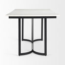 Mercana Tanner 71" x 35" x 30" Metal Dining Table