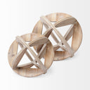 Mercana Bellatrix 7" x 7" x 7" Solid Wood Decorative Object