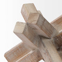 Mercana Vega 5.5" x 5.5" x 4.1" Solid Wood Decorative Object