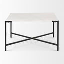 Mercana Lucas 30" x 30" x 17" Metal Coffee Table