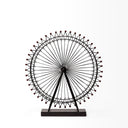 Mercana London 3" x 25" x 27" Metal Decorative Object