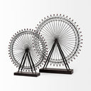 Mercana London 3" x 25" x 27" Metal Decorative Object