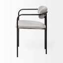 Mercana Parker 21.7" x 21.3" x 28.7" Metal Dining Chair