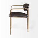 Mercana Parker 21.7" x 21.3" x 28.7" Metal Dining Chair