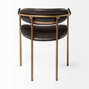 Mercana Parker 21.7" x 21.3" x 28.7" Metal Dining Chair