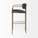 Mercana Parker 21.3" x 20.9" x 40" Metal Stool