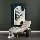 Mercana Pierre 24.4" x 54.3" x 33.5" Chaise Lounge
