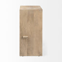 Mercana Aida 18.5" x 14" x 30" Solid Wood Stool