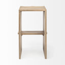 Mercana Aida 18.5" x 14" x 30" Solid Wood Stool