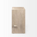 Mercana Aida 18.5" x 14" x 26" Solid Wood Stool