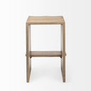 Mercana Aida 18.5" x 14" x 26" Solid Wood Stool