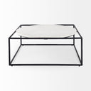 Mercana Austen 36" x 36" x 14" Metal Coffee Table