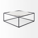 Mercana Austen 36" x 36" x 14" Metal Coffee Table