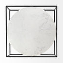 Mercana Austen 36" x 36" x 14" Metal Coffee Table