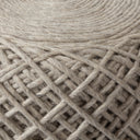 Mercana Allium 15.8" x 15.8" x 17.8" Wool Pouf
