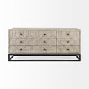 Mercana Genevieve 70.1" x 15.7" x 30.9" Solid + Manufactured Wood Sideboard