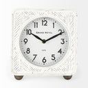 Mercana Karl 8" x 2.8" x 8.8" Metal Table Clock