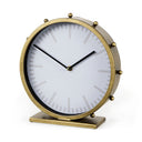 Mercana Marian 11" x 3.1" x 11" Metal Table Clock