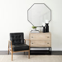 Mercana Ciara 31.9" x 15.9" x 30.1" Wood Accent Cabinet
