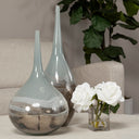 Mercana Erie 6.7" x 6.7" x 20.9" Glass Vase